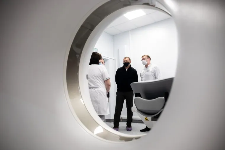 Открытие медцентра для пациентов с COVID-19. Краснотурьинск, Свердловская область