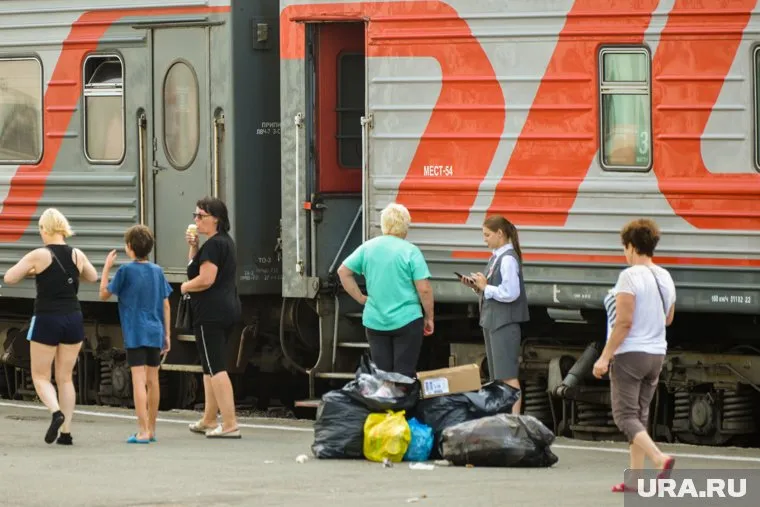 На несколько часов задерживается уральский поезд (архивное фото)