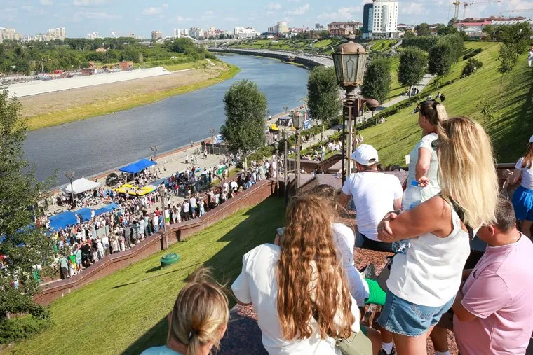 Набережная. Тюмень