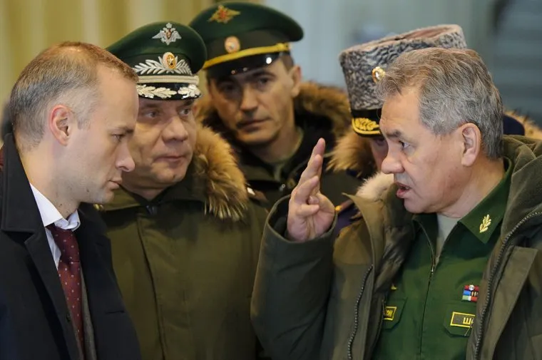 Визит министра обороны РФ Сергея Шойгу в Екатеринбург, шойгу сергей, бадеха вадим, борисов юрий