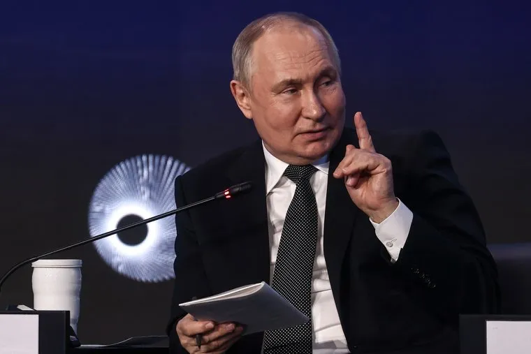 Владимир Путин на форуме АСИ. Москва