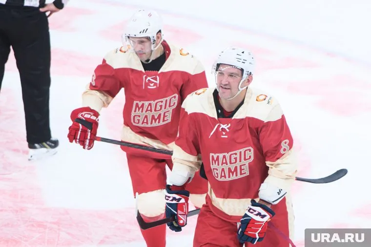 Александр Овечкин и Павел Дацюк сыграли за одну команду