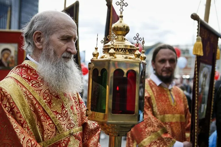Прибытие благодатного огня. Екатеринбург