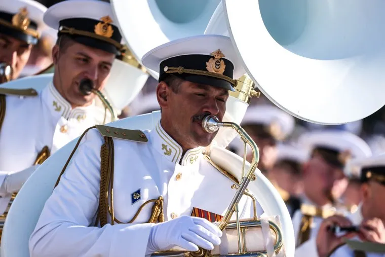 Военно-морской парад. Санкт-Петербург