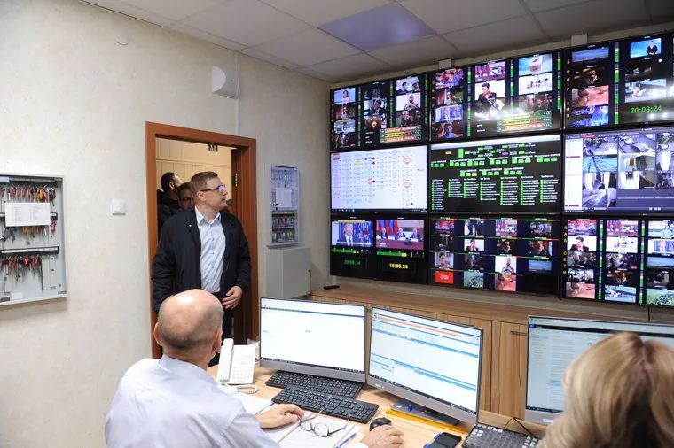 Текслер на РТПЦ и на открытии подсветки телебашни необр