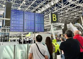 Что происходит в аэропорту Сочи после самой мощной атаки беспилотников ВСУ: фоторепортаж