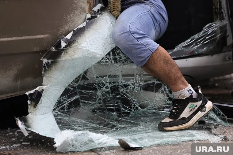 В результате аварии пострадал водитель (архивное фото)