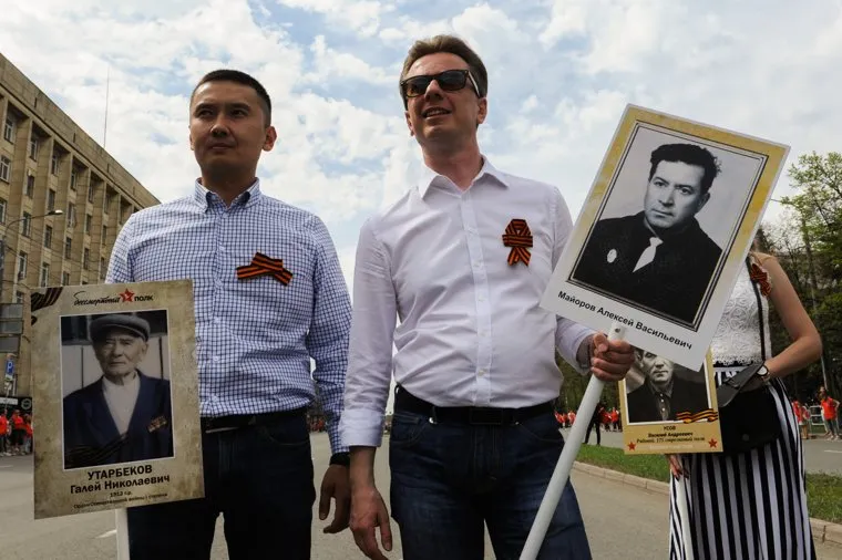 Празднование 9 мая. Челябинск