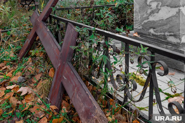 Жители города возмутились состоянием захоронений