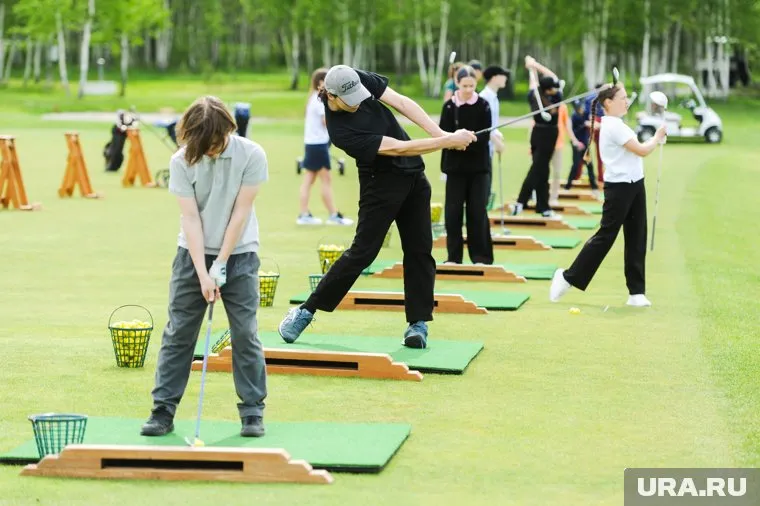 В Челябинске ежегодно растет интерес к гольфу