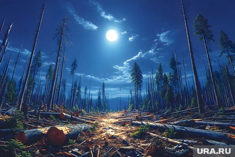 Мужчина пытался убедить суд, что по неосторожности вырубил лес