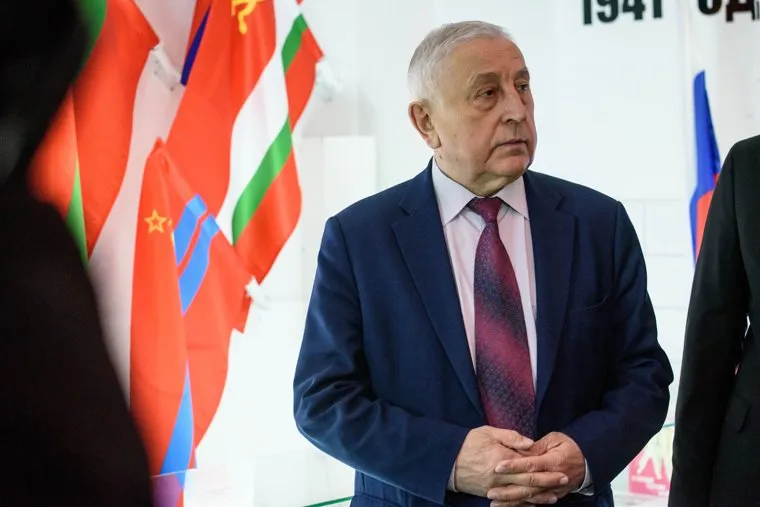 Кандидат в президенты от КПРФ Николай Харитонов. Екатеринбург