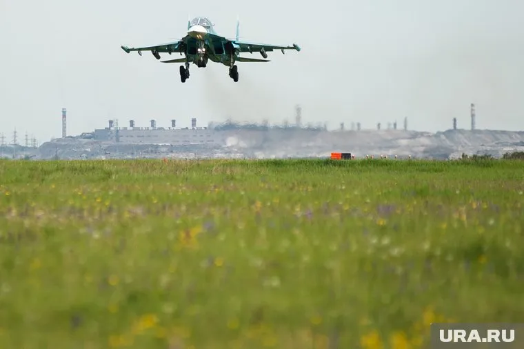 В Северной Осетии потерпел крушение истребитель Су-34 (архивное фото)