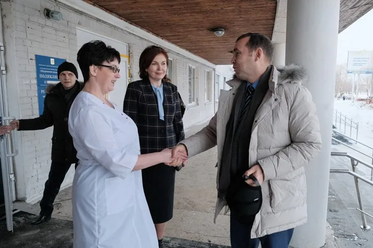 Визит врио губернатора Курганской области Шумкова Вадима в Шадринск
