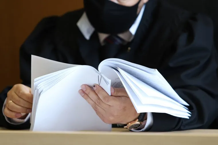 Судебное заседание по уголовному делу начальника полиции Каргапольского района Дениса Мурашова. Курган