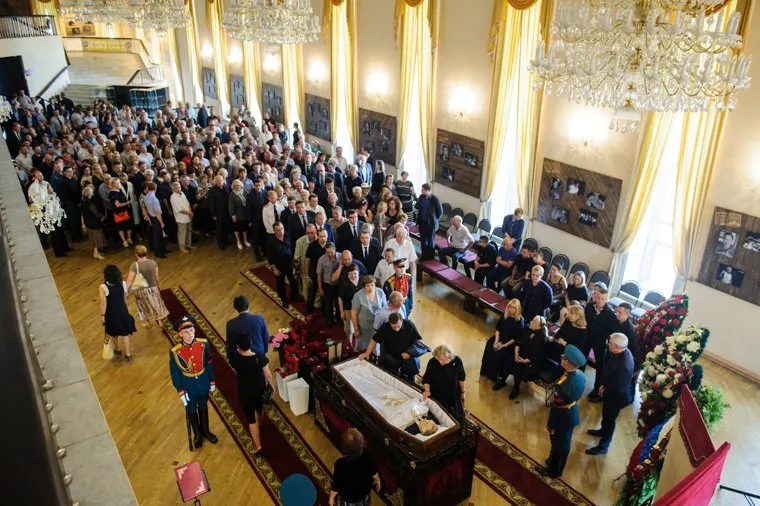 Прощание с Вениамином Яковлевым. Екатеринбург