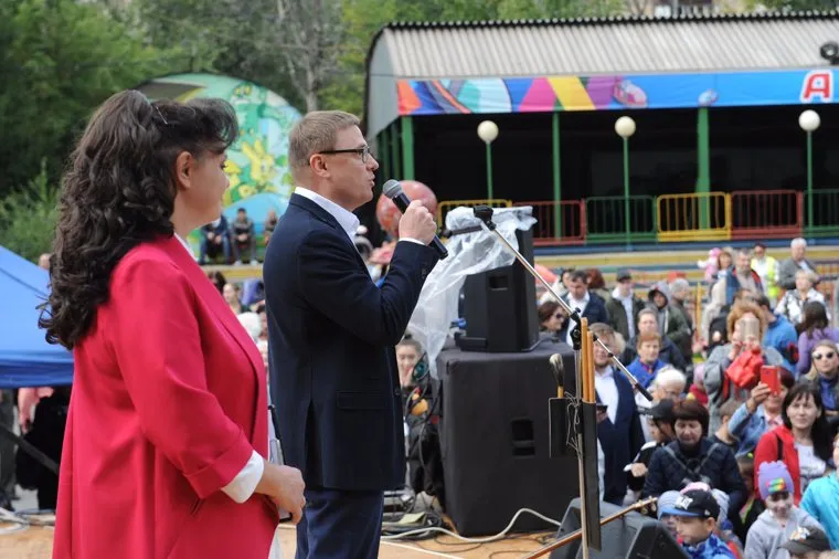 Текслер в парке Тищенко необр