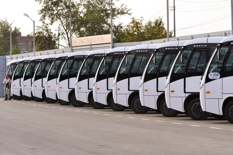 Дубровский на Челябавтотрансе. Автобусы. Челябинск., автобус