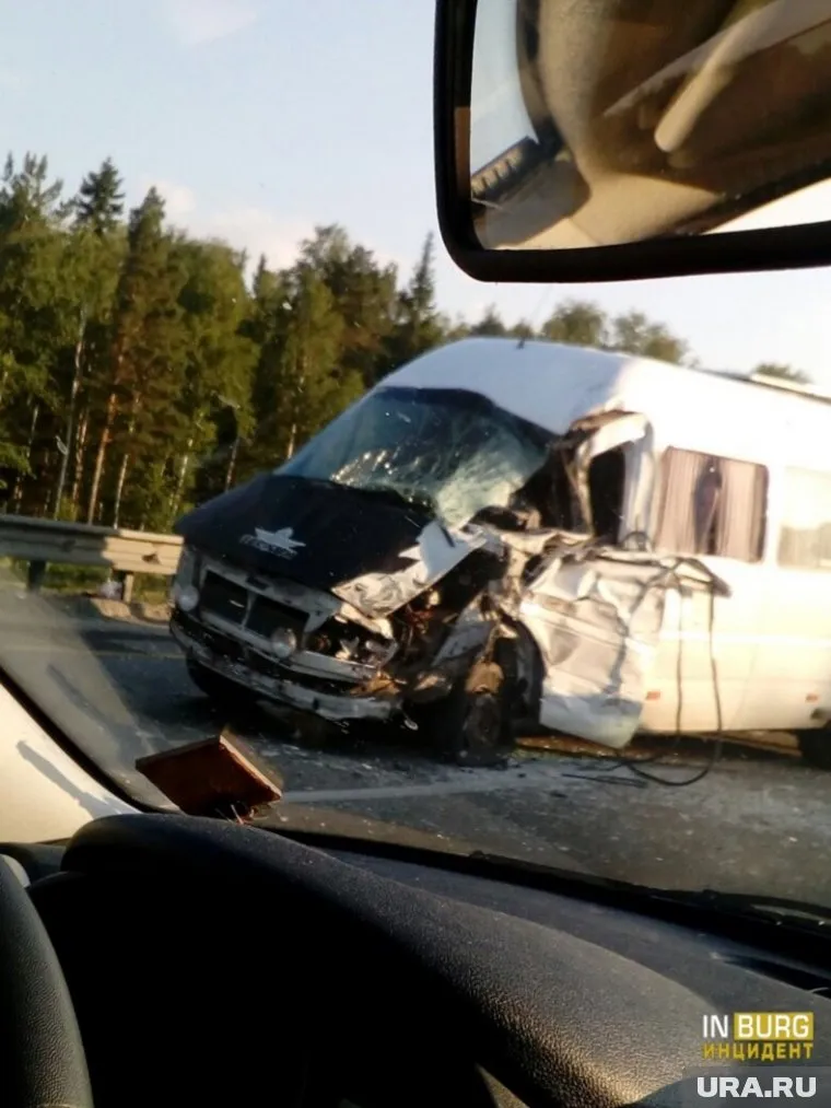 Авария случилась на 50 километре ЕКАД