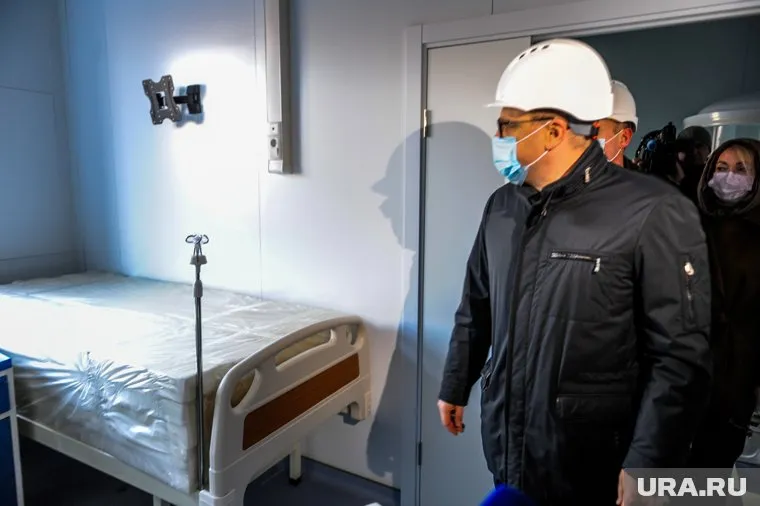 Новый ковидный госпиталь находится на завершающей стадии отделки