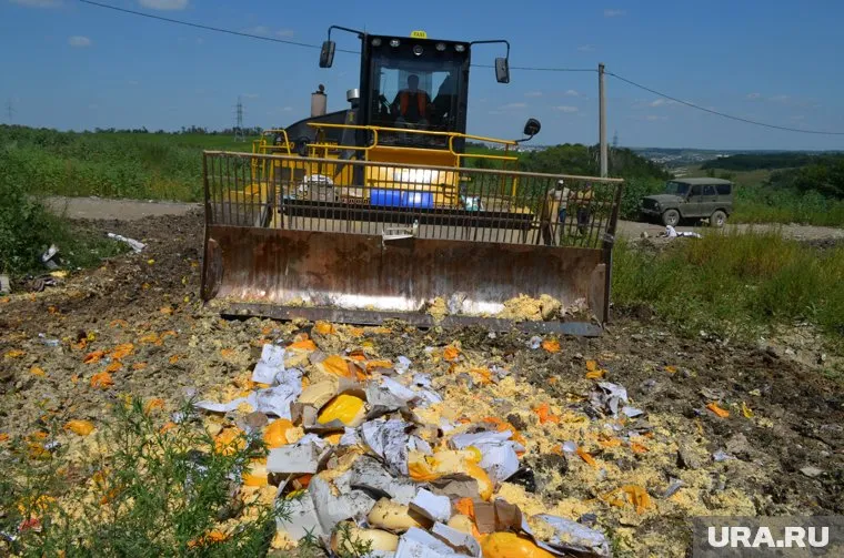 За год в России уничтожили 7,5 тыс. тонн продукции