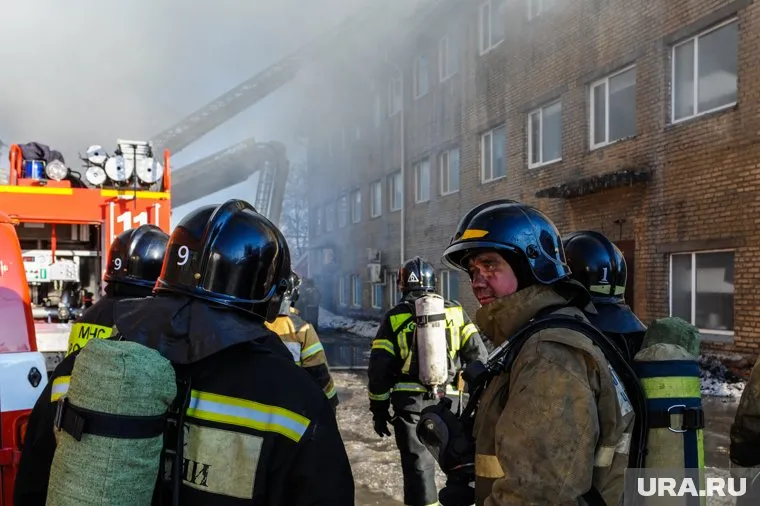 Пожарные прибыли на место возгорания за несколько минут (архивный снимок)