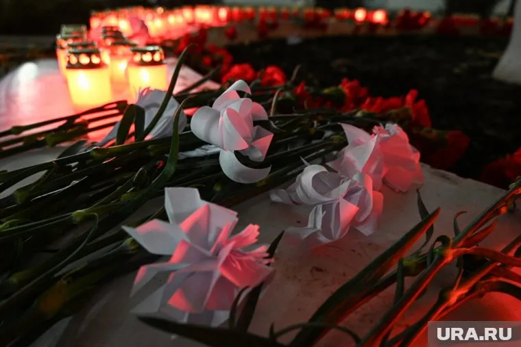 Волонтеры Екатеринбурга провели акцию в честь погибших в «Крокус Сити Холле» (архивное фото)