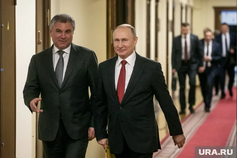 Владимир Путин назвал Вячеслава Володина человеком, достойным поста спикера Госдумы