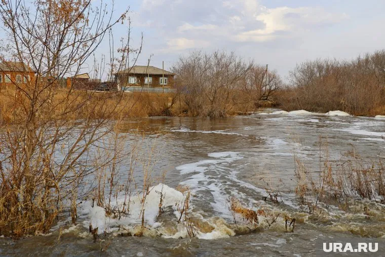 Первым большую воду встретил самый южный Целинный округ