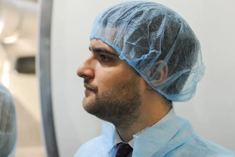 Депутаты законодательного собрания на фабрике МАКФА. Челябинск