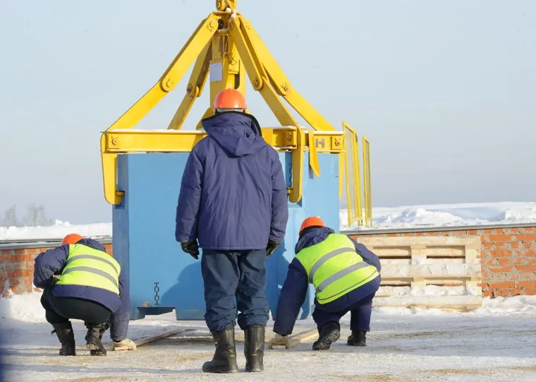 Полигон захоронения РАО. Новоуральск, контейнер, приповерхностное хранилище рао