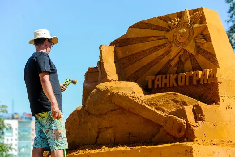 Песочные замки. Челябинск