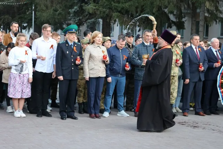 Акция Свеча памяти. Курган