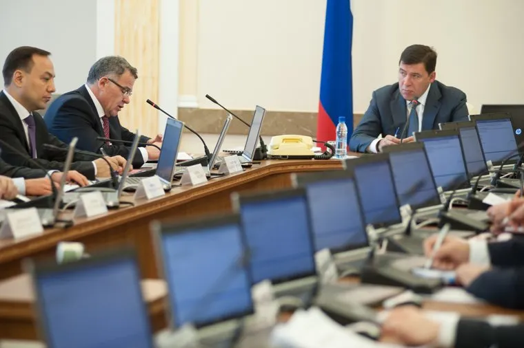 Заседание правительства Свердловской области. Екатеринбург , тунгусов владимир, куйвашев евгений