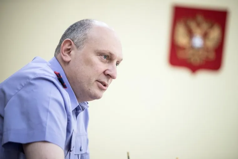 Руководитель следственного управления Следственного комитета РФ по ХМАО Михаил Мокшин. Ханты-Мансийск