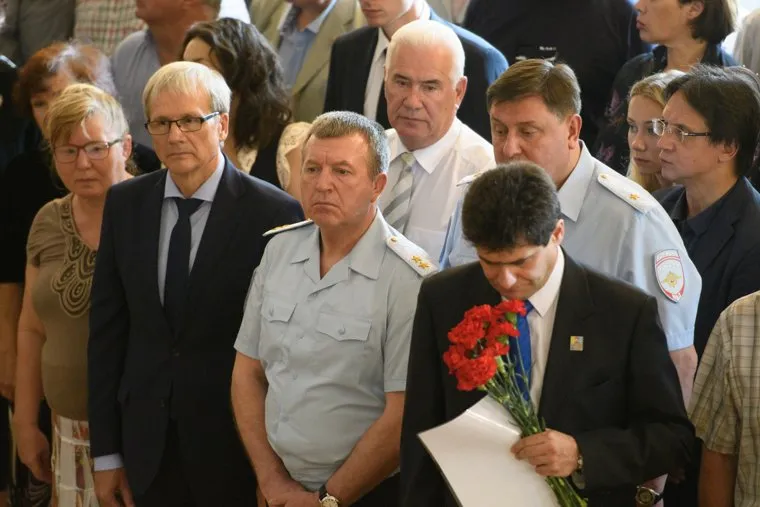 Прощание с Вениамином Яковлевым. Екатеринбург