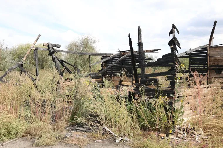 Цыгане. Керамзитный поселок. Курган