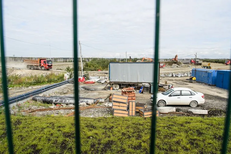 Болото у Екатеринбург-ЭКСПО. Екатеринбург