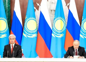 Россия и Казахстан подписали 14 документов по итогам встречи двух лидеров