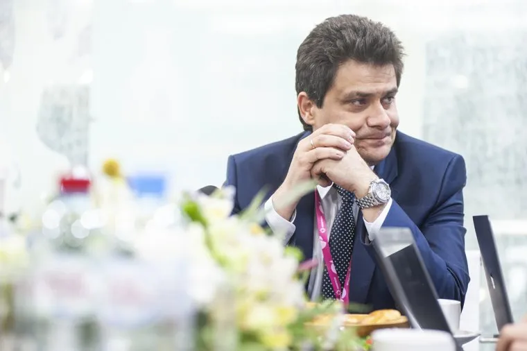 Александр Высокинский на пресс-завтраке на "Иннопроме-2019". Екатеринбург