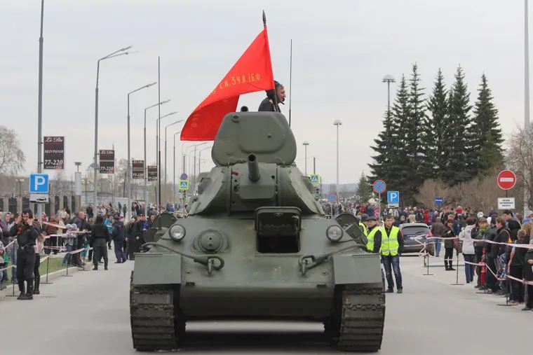 Парад Победы в Верхней Пышме