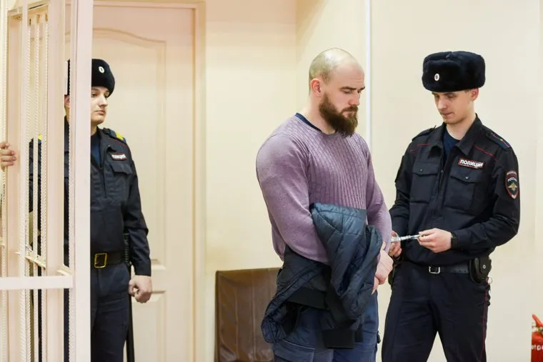 Мера пресечения Илье Ломоносову в суде Центрального района. Челябинск