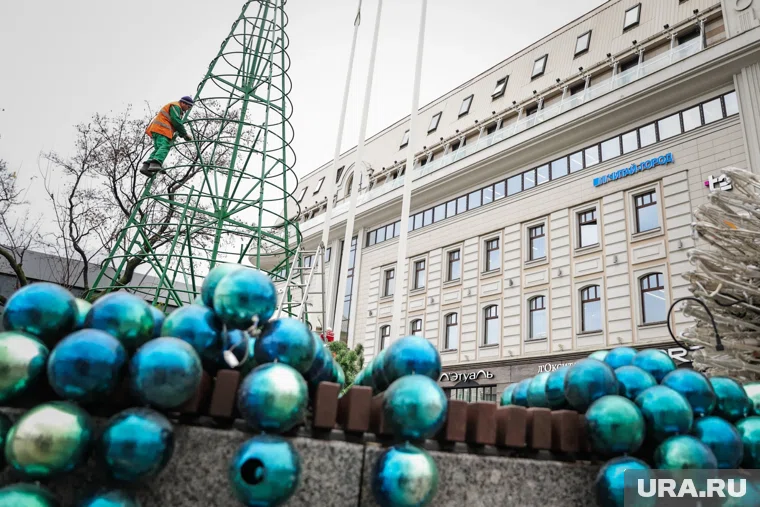 Украшение Москвы к Новому году