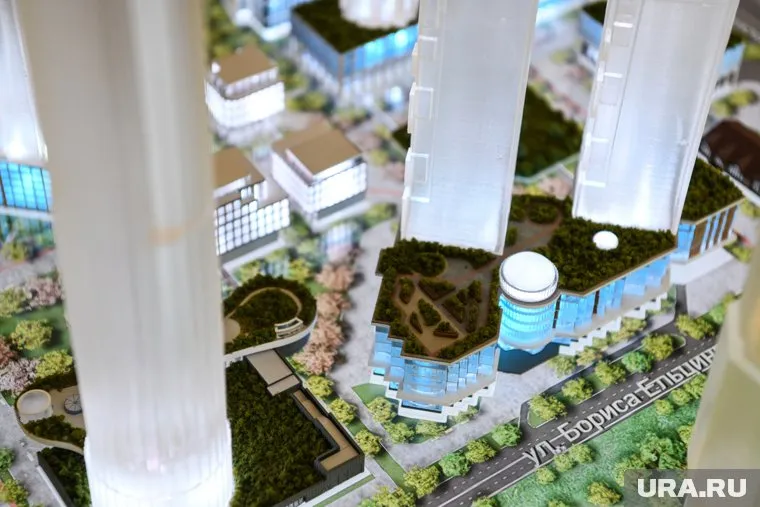 В квартале «Екатеринбург-Сити» будет четыре небоскреба