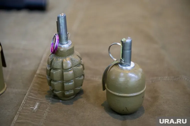 Курганские десантники отметили Новый год с елкой, украшенной гранатами