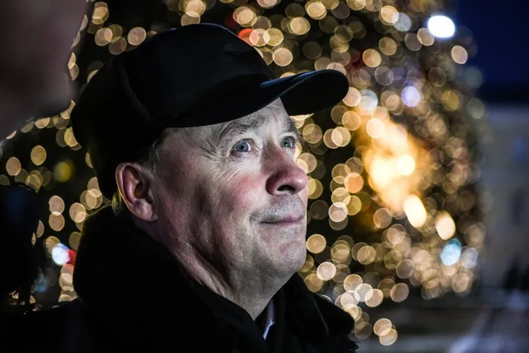 Новогодняя карета у администрации Екатеринбурга. Екатеринбург