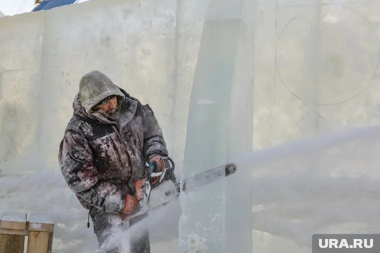 Ледовый городок в Нижневартовске не сдали вовремя