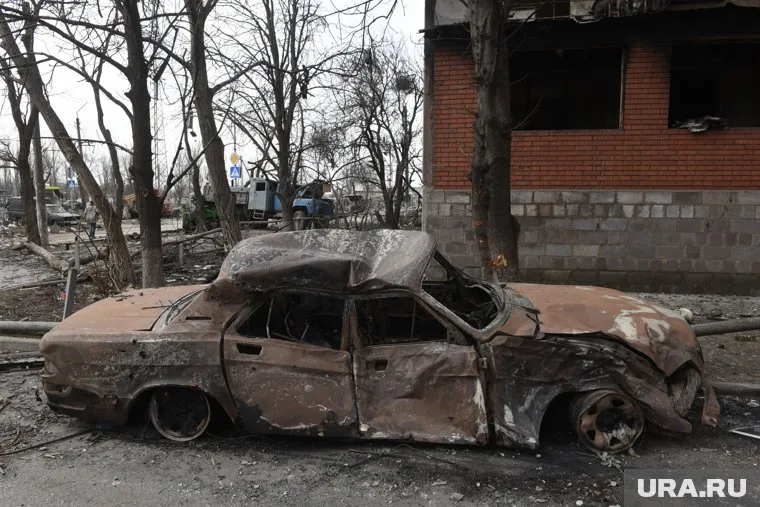 Автомобиль взорвался в нескольких метрах от Москвина (архивное фото)