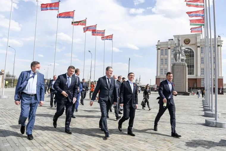 Официальное открытие музея "Крылья Победы" в Верхней Пышме. Екатеринбург