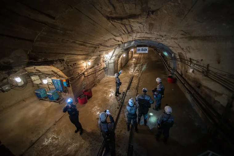 Открытие шахты Черемуховская Глубокая. Североуральск, русал